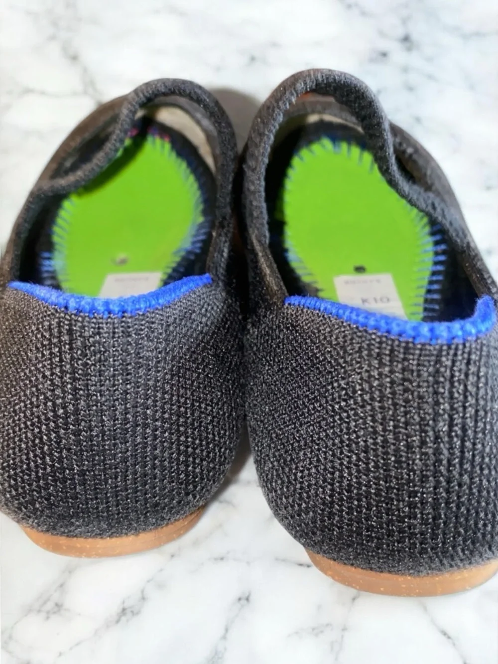 Rothy's Kids Black Mary Jane Flats 10 (fits like 9)